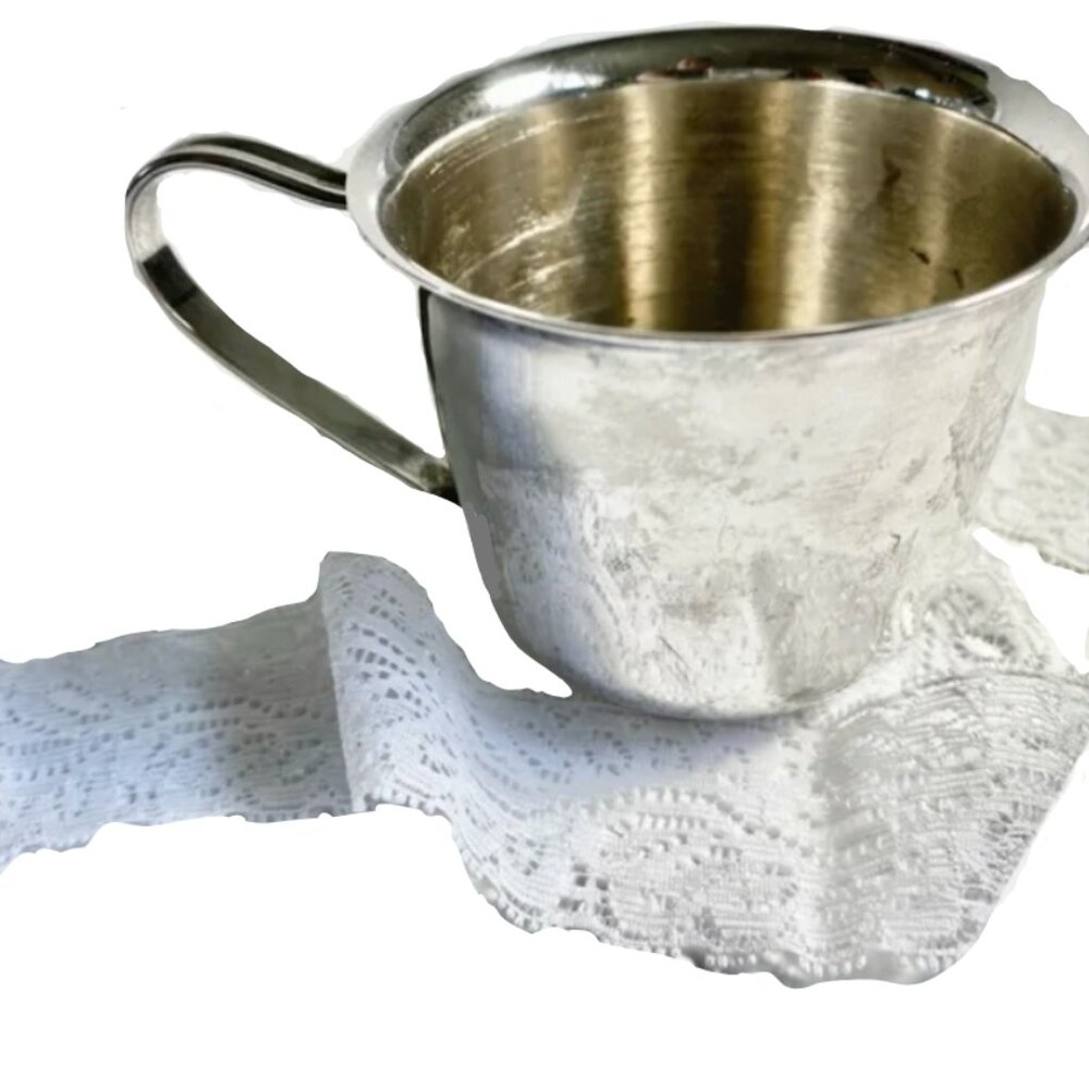 Vintage International Silver Plated Baby Cup